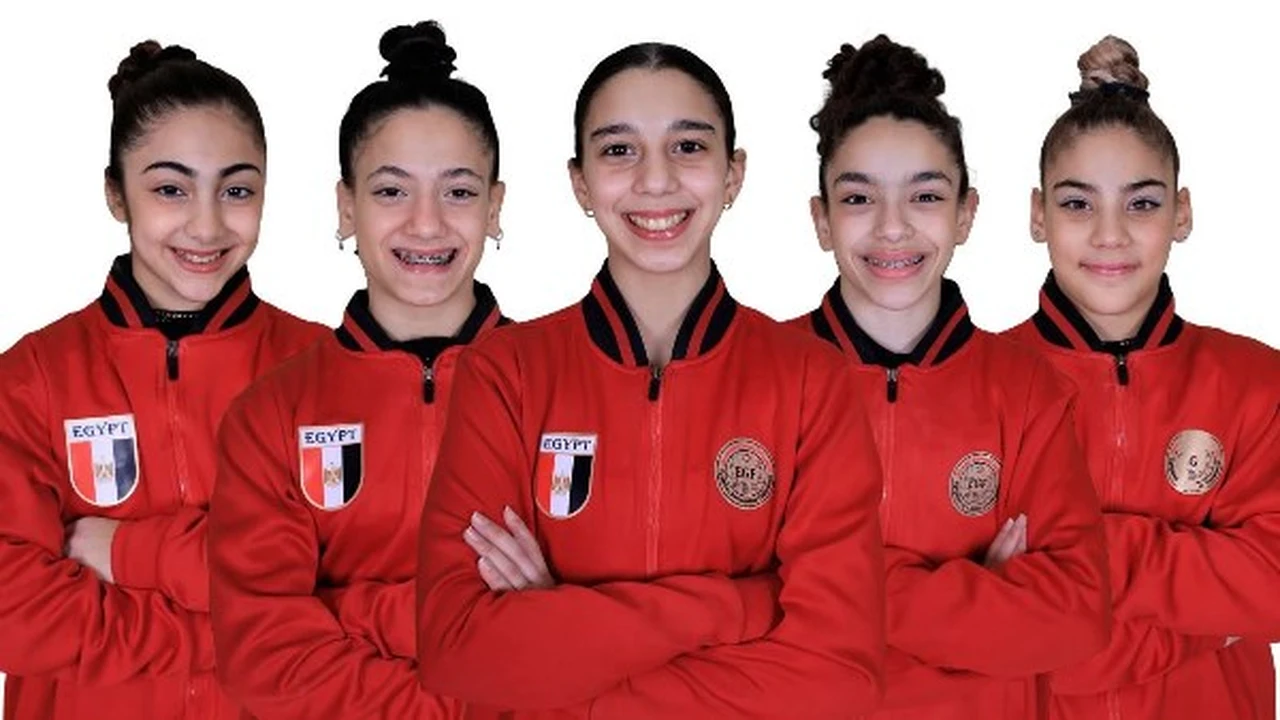 منتخب ناشئات مصر يتوج بلقب البطولة الأفريقية للجمباز الفني في الكاميرون